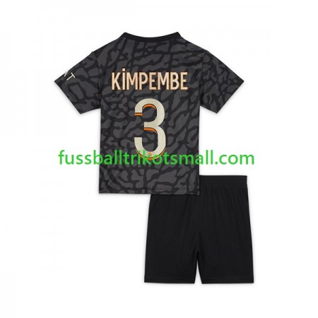 Fußballtrikots Paris Saint-Germain Kimpembe 3 Kinder 2023-2024 Kurzarm 3rd trikot kaufen